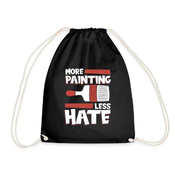 Peintre Vernisseur Froid - Sac de sport léger - noir - Devant