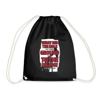 Plate-forme pétrolière Lustig - Sac de sport léger - noir - Devant