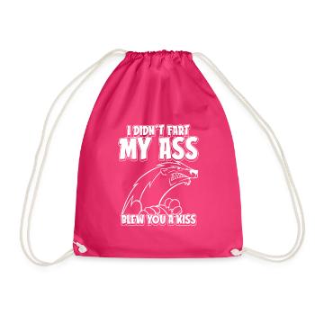 Honey Badger Ratel - Sac de sport léger - fuchsia - Devant