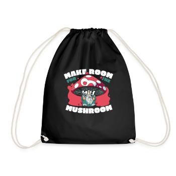Cueilleurs de champignons Champignons Nain de champignons - Sac de sport léger - noir - Devant