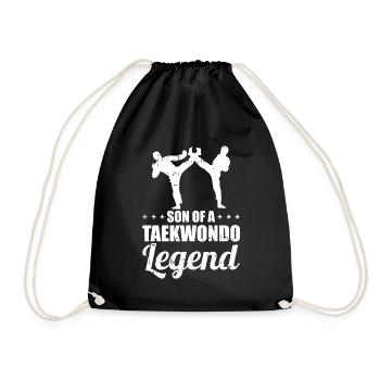 Taekwondo Père Taekwondo - Sac de sport léger - noir - Devant
