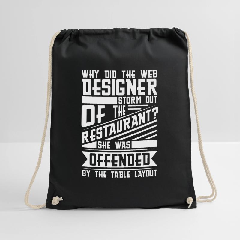 Web Developer Web Developer Pun Drawstring Bag