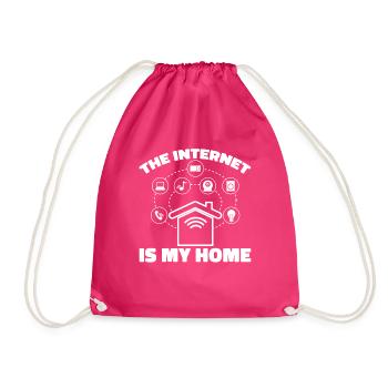 Développeur Web Développeur Web Internet - Sac de sport léger - fuchsia - Devant