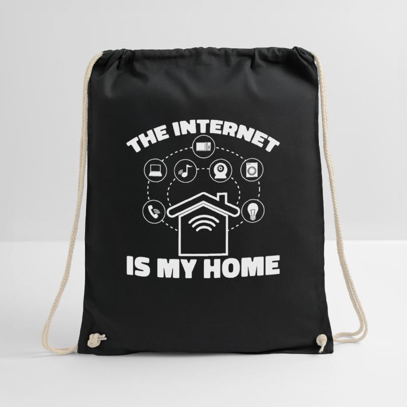 Web Developer Web Developer Internet Drawstring Bag