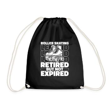 Patinage à roulettes Patinage à roulettes à la retraite - Sac de sport léger - noir - Devant