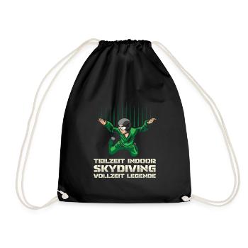 Légende du parachutisme intérieur - Sac de sport léger - noir - Devant