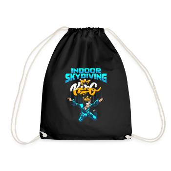 Indoor Skydiving King - Sac de sport léger - noir - Devant