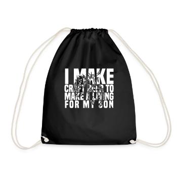 Craft Beer Bier Craftbier - Drawstring Bag - black - Front