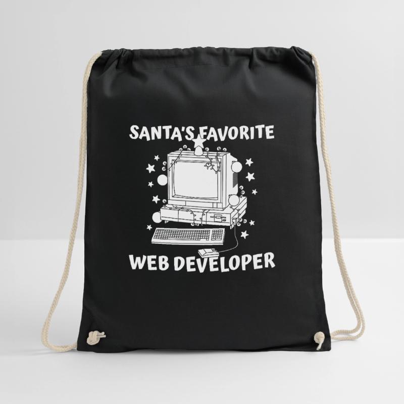 Web Developer Web Developer Drawstring Bag