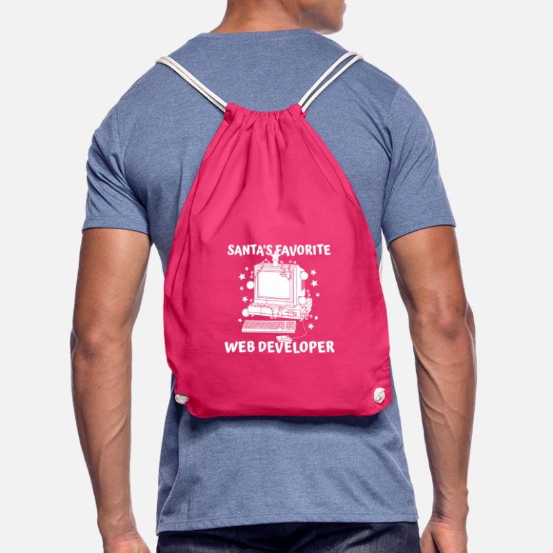 Web Developer Web Developer Drawstring Bag