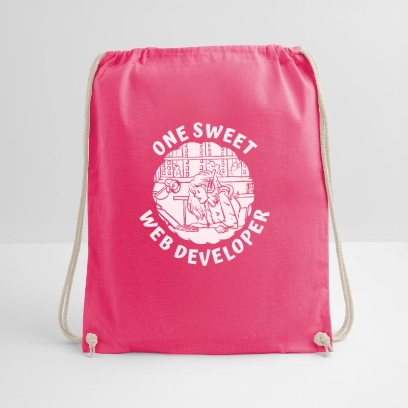 Web Developer Web Developer Drawstring Bag