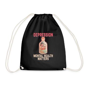 Psychologie Psychologue - Sac de sport léger - noir - Devant
