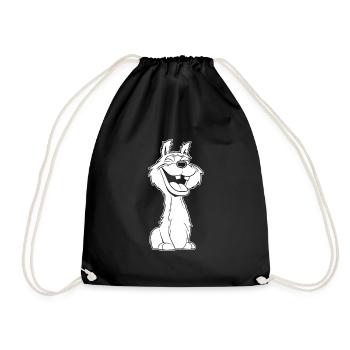 Lama Lama Sourire - Sac de sport léger - noir - Devant
