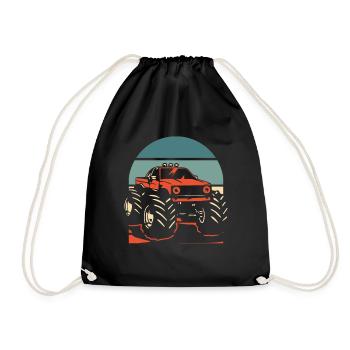 Monster Truck - Sac de sport léger - noir - Devant