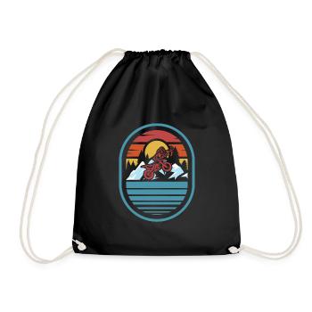 Mx Motocross Dirt Bike - Sac de sport léger - noir - Devant