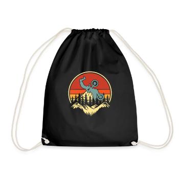 Mx Motocross Dirt Bike - Sac de sport léger - noir - Devant