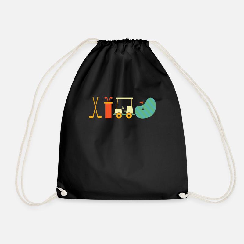 Golf Golfeurs Golfeurs - Sac de sport léger - noir