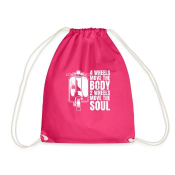 Trottinette - Sac de sport léger - fuchsia - Devant