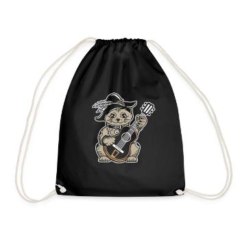 Guitare acoustique - Sac de sport léger - noir - Devant