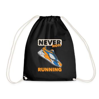 Xc Runner Cross Country Running - Drawstring Bag - black - Front