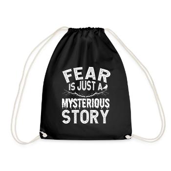 La peur n’est qu’une histoire mystérieuse Ghost Investigator - Sac de sport léger - noir - Devant