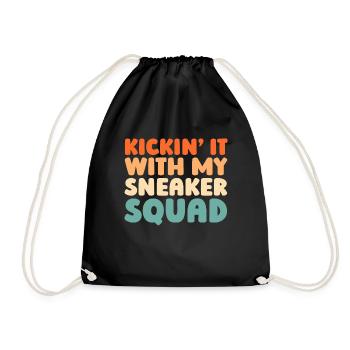 Sneakers Sneaker Squad - Drawstring Bag - black - Front