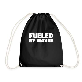 Voile, Voile, Voilier - Sac de sport léger - noir - Devant