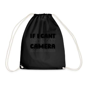 Photographe Appareil photo de photographie - Sac de sport léger - noir - Devant