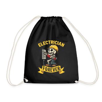 Électricien Électronicien Technicien en Electronique - Sac de sport léger - noir - Devant