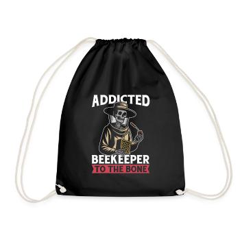 Beekeeper Beekeeper Skeleton - Drawstring Bag - black - Front