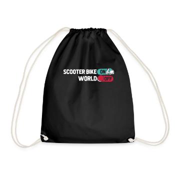 Motoroller Scooter Bike Sur World Off - Sac de sport léger - noir - Devant