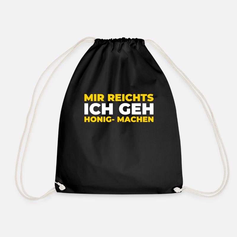 Imker Bienenzüchter - Turnbeutel - Schwarz