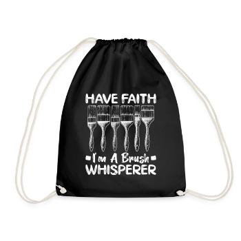 House Painter Hilarious Designs Unique Gifts - Turnbeutel - Schwarz - Vorne