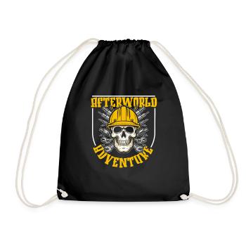 Électricien Électronicien Technicien Squelette - Sac de sport léger - noir - Devant