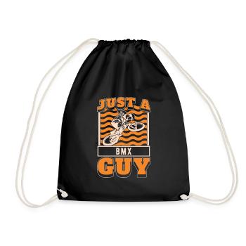 Bmx Bmx Biker Juste un gars de Bmx - Sac de sport léger - noir - Devant
