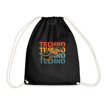 Techno Raver - Sac de sport léger - noir - Devant