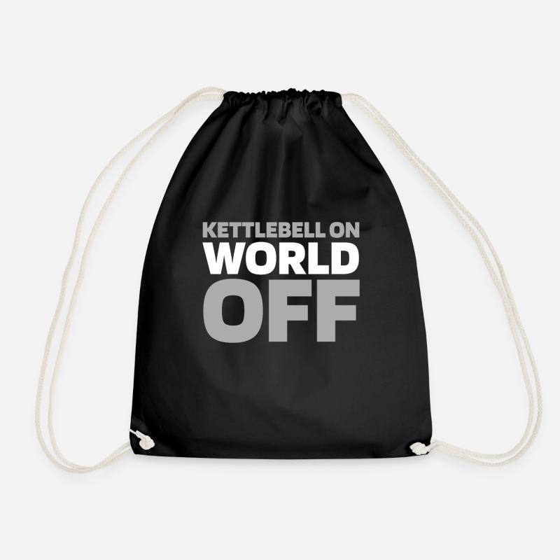 Kettlebell Kettlebell On World Off - Turnbeutel - Schwarz