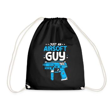 L’airsoft, juste un gars d’airsoft - Sac de sport léger - noir - Devant