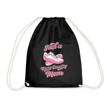 Xc Runner Cross Country Running - Drawstring Bag - black - Front