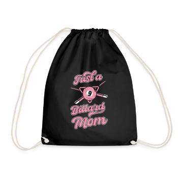 Billard Just A Billiard Mom - Sac de sport léger - noir - Devant