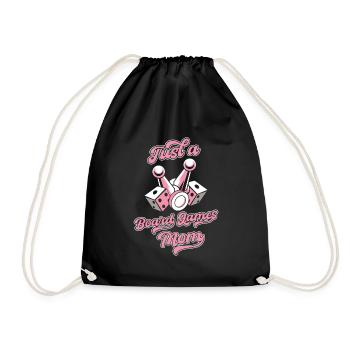 Board Game Board Game - Drawstring Bag - black - Front