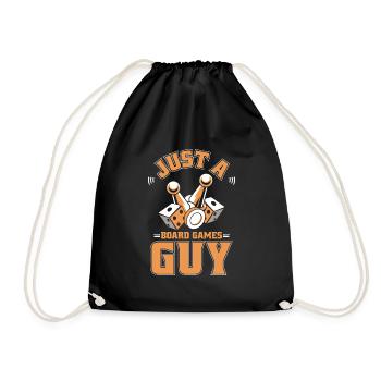 Board Game Board Game - Drawstring Bag - black - Front