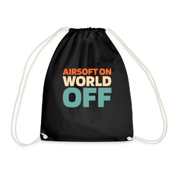 Airsoft Airsoft sur World Off - Sac de sport léger - noir - Devant