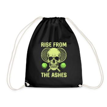 Crâne de tennis - Sac de sport léger - noir - Devant