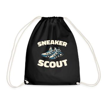 Sneakers - Drawstring Bag - black - Front