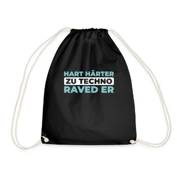 Techno Raver - Sac de sport léger - noir - Devant