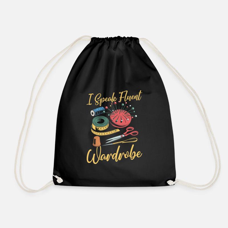 Costume - Drawstring Bag - black