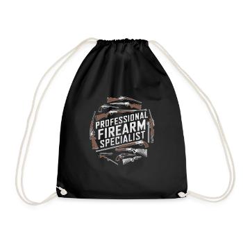 Gunsmith Weapon Maker - Drawstring Bag - black - Front
