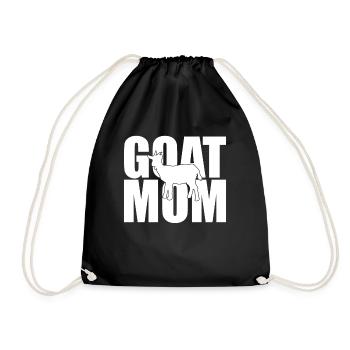 Chèvre chèvre chèvre cadeau chèvre chèvre - Sac de sport léger - noir - Devant