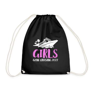 Girls Gone Cruise 2022 Cadeau Chemise - Sac de sport léger - noir - Devant
